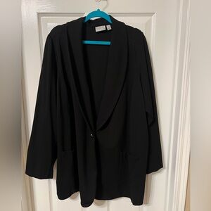 Susan Graver Elegant Black Women's Blazer